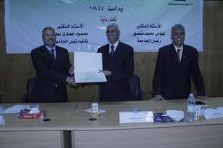 رئيس جامعة الوادى يشهد فعاليات يوم العلم السادس ٢٠١٩
