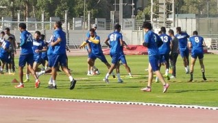 بالصور.. أسوان يواصل تدريباته بمعسكر الفريق بالمركز الأولمبي بالمعادى