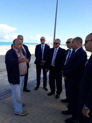 وفد من جامعة  "يوكلان" بانجلترا يزور مدينة العلمين الجديدة ويشيد بحجم الإنجاز بالمدينة