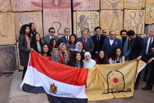 أستعدادات لنقل المومياوات  الملكية من المتحف المصرى للمتحف القومى بالفسطاط