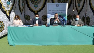محافظ الفيوم يؤكد على التنسيق المتبادل والعمل التشاركي بين مختلف القطاعات.