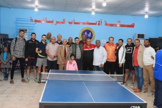 تجديف أسوان يفوز على الإعلاميين 3-1 اليوم فى للتنس طاولة