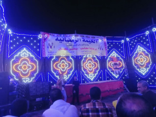 شباب شرق النيل ببني سويف تقيم خيمة رمضانية بمركز شباب بياض العرب