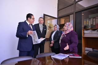 فريق طلابي بكلية التخطيط العمرانى بجامعة القاهرة ينفذ مشروعا مبتكرا