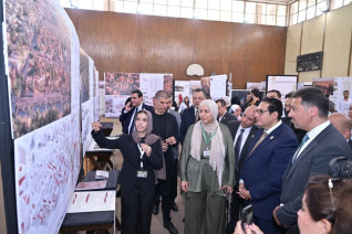 رئيس جامعة القاهرة ونوابه وقيادات كلية الهندسة ورجال الصناعة يفتتح النسخة الرابعة من معرض مشروعات التخرج بهندسة القاهرة